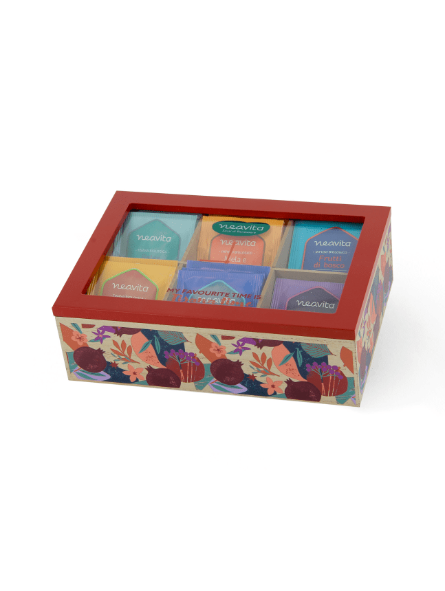 Cofanetto Bordeaux 6 Scomparti Cofanetto Bordeaux 6 Scomparti - immagine 1