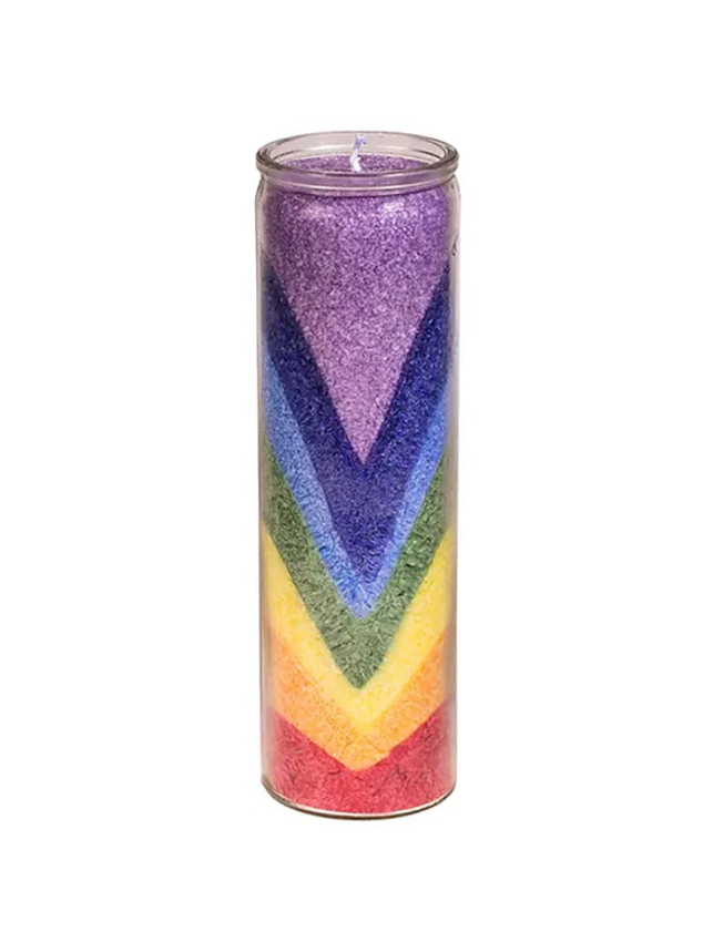 Candela 7 Chakra Profumata Rainbow Valley