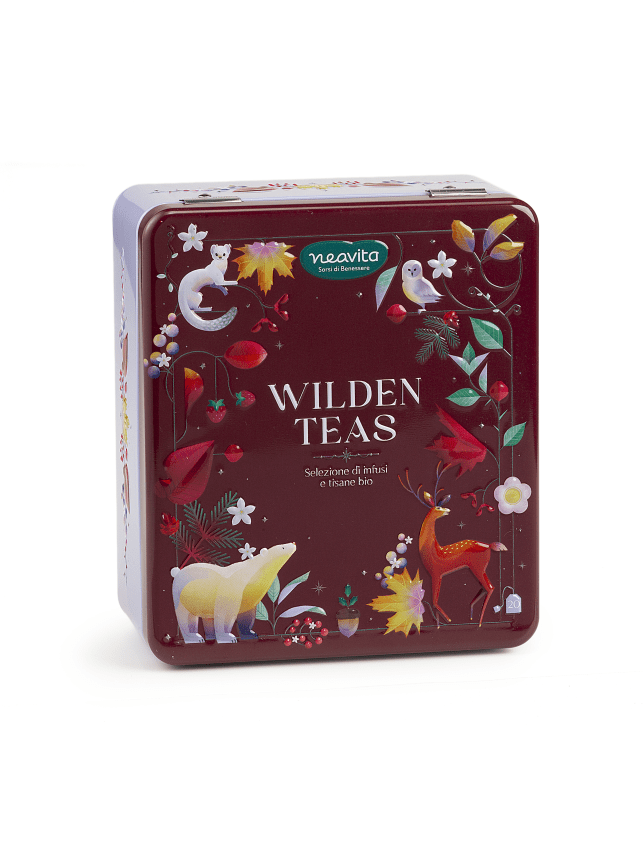 Cofanetto Latta BORDEAUX 20 Filtri Wilden Teas Cofanetto in Latta BORDEAUX 20 Filtri Wilden Teas - immagine 1