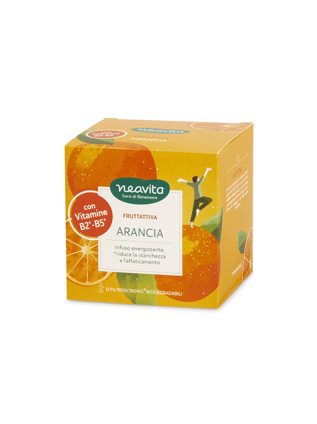 Fruttattiva Arancia con Vitamine B2 e B5 Infuso FruttAttiva Arancia con Vitamine B2 e B5 Filtroscrigno - immagine 1