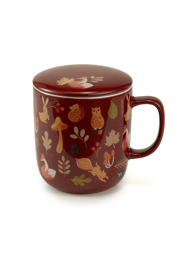 Infusiera Warmy Tea Marrone Infusiera MARRONE 380ml Warmy Tea - immagine 1