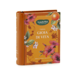 Mini Libro ARANCIONE con Tisana Gioia di Vita