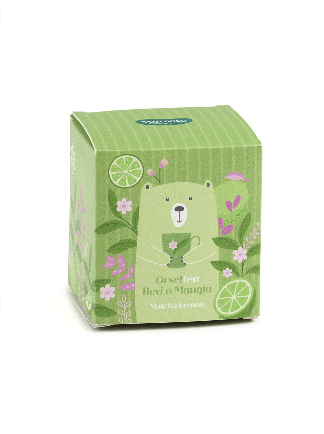 Orsettea Matcha Lemon in Astuccio Carta OrsetTea Matcha Limone in Astuccio Carta - immagine 1
