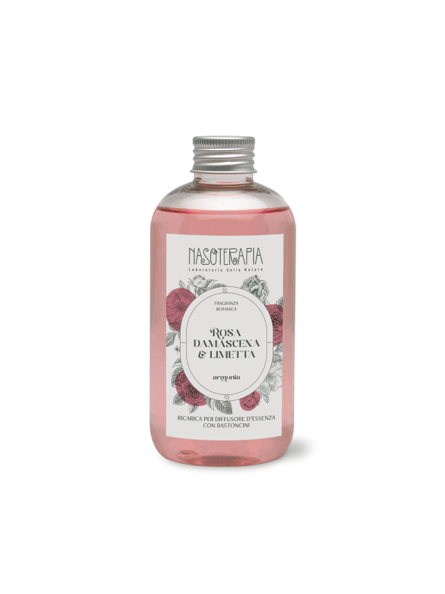 Ricarica Rosa Damascena e Limetta Ricarica per diffusore a bastoncino Rosa Damascena e Limetta - immagine 1