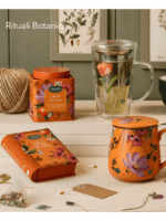 Infusiera in Doppio Vetro TULIPANO GIALLO Rituali Botanici - immagine 2