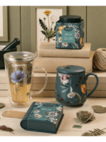 Infusiera in Doppio Vetro TULIPANO GIALLO Rituali Botanici - immagine 3