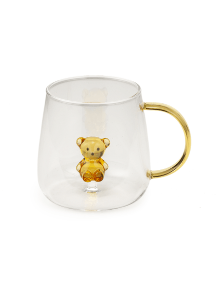 Mug vetro Orsettea MIELE