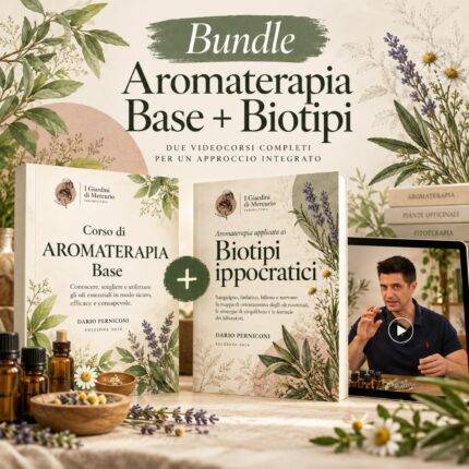 Bundle Videocorso Aromaterapia Base + Aromaterapia applicata ai Biotipi